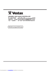 Vestax VCI-100mkII Bedienungsanleitung