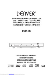 Denver DVD-438 Bedienungsanleitung