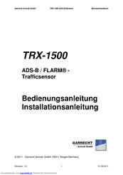 Garrecht Avionik TRX-1500 ADS-B Benutzerhandbuch