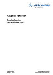 Hirschmann Rail Switch Power Anwenderhandbuch