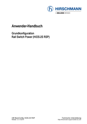 Hirschmann HiOS-2S RSP Anwenderhandbuch