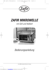 4Mbo Zafir Mikrowelle Bedienungsanleitung