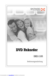 DAEWOO ELECTRONICS DRX-1105 Bedienungsanleitung