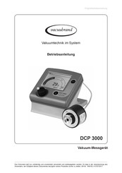 vacuubrand DCP 3000 Betriebsanleitung