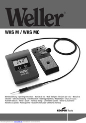 Weller WHS MC Betriebsanleitung