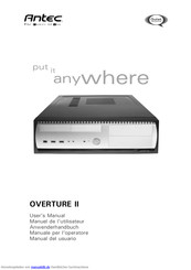 Antec OVERTURE II Anwenderhandbuch