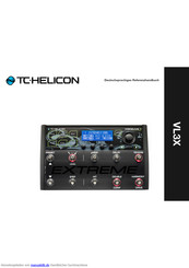 TC-Helicon VL3X Referenzhandbuch