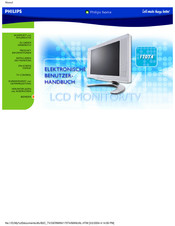 Philips 170t4 Benutzerhandbuch