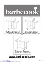 Barbecook Brahma 3.0 inox 223.9923.200 Montageanweisungen