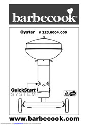 Barbecook Oyster 223.6004.000 Gebrauchsanleitung