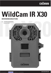 Dorr WildCam IR X30 Bedienungsanleitung