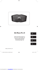 Ab Maxx Pro II Gebrauchsanleitung