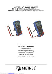 METREL MD 9040 Bedienungsanleitung