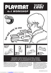 The Cool Tool Playmat 4 in 1 WORKSHOP Handbuch