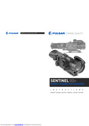 Pulsar Sentinel G2 plus 76126T Bedienungsanleitung