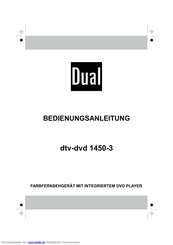 Dual dtv-dvd 1450-3 Bedienungsanleitung