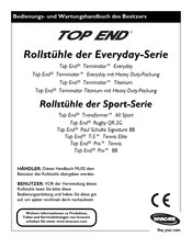 Invacare Top End Transformer All Sport Bedienungsanleitung Und Wartungsanleitung