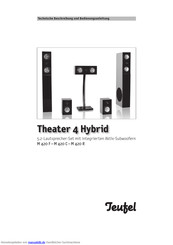 Teufel Theater4 hybrid Bedienungsanleitung