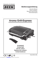Beem Aroma Grill-Express B21.001 Bedienungsanleitung