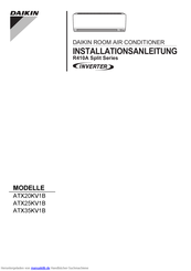Daikin R410A Split Series Installationsanleitung