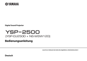 Yamaha Audio YSP-CU2500 Bedienungsanleitung