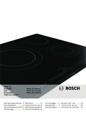 Bosch PIA6-T1-Serie Montageanleitung