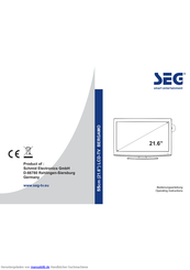 Seg Bergamo Bedienungsanleitung