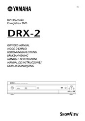 Yamaha DRX-2 Bedienungsanleitung