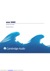 Cambridge Audio azur 340C Benutzerhandbuch