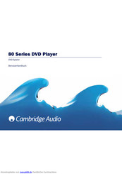 Cambridge Audio 86 Benutzerhandbuch