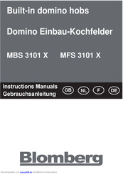 Blomberg MBS 3101 X Gebrauchsanleitung