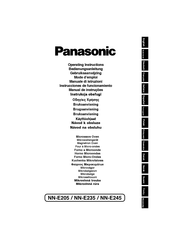 Panasonic NN-E205 Bedienungsanleitung