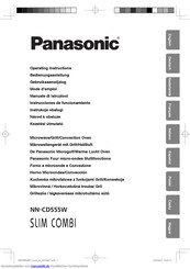 Panasonic NN-CD555W Slim Combi Bedienungsanleitung