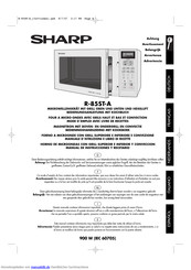Sharp r-85st-a Bedienungsanleitung