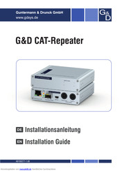 G&D CAT-Repeater Installationsanleitung