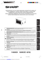 Sharp r-8000gh Bedienungsanleitung