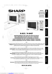Sharp r-852 Bedienungsanleitung