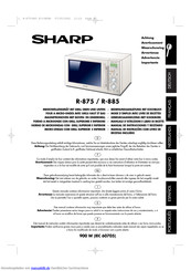 Sharp r-875 Bedienungsanleitung