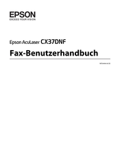 Epson AcuLaser CX37DNF Benutzerhandbuch