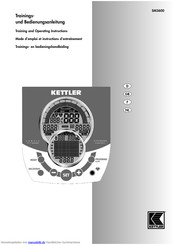 Kettler SM3600 Bedienungsanleitung