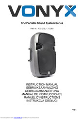Vonyx SPJ-PA912 Gebrauchsanleitung