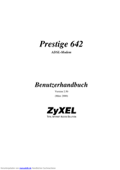 ZyXEL Communications Prestige 642 Benutzerhandbuch