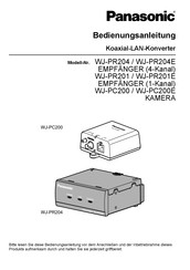 Panasonic WJ-PC200 Bedienungsanleitung