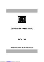 Dual DTV 700 Bedienungsanleitung
