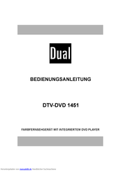 Dual DTV-DVD 1451 Bedienungsanleitung