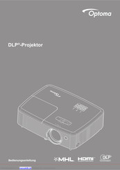 Optoma X400 DLP XGA Bedienungsanleitung