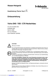 Webasto Volvo SV50 Anleitung