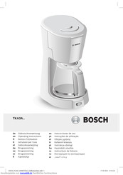 Bosch TKA3A-Serie Gebrauchsanleitung