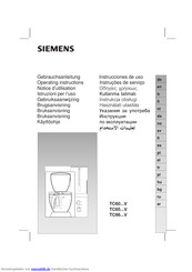 Siemens TC 60101 Gebrauchsanleitung