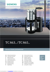 Siemens TC863-Serie Gebrauchsanleitung